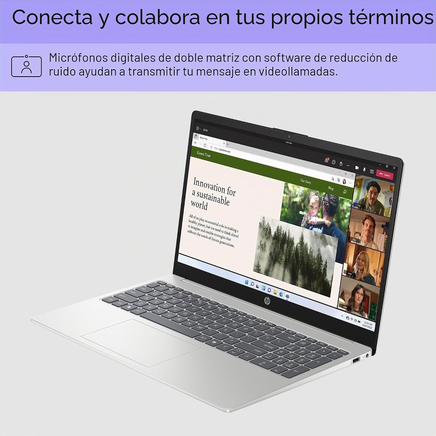 HP 15 Táctil · Ryzen 5 7520U imagen 3